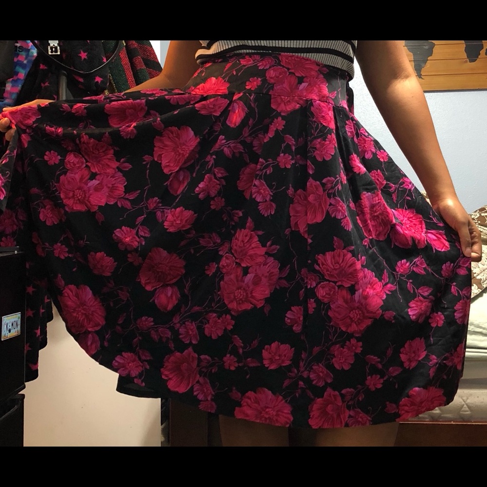 Silk Flower Skirt
